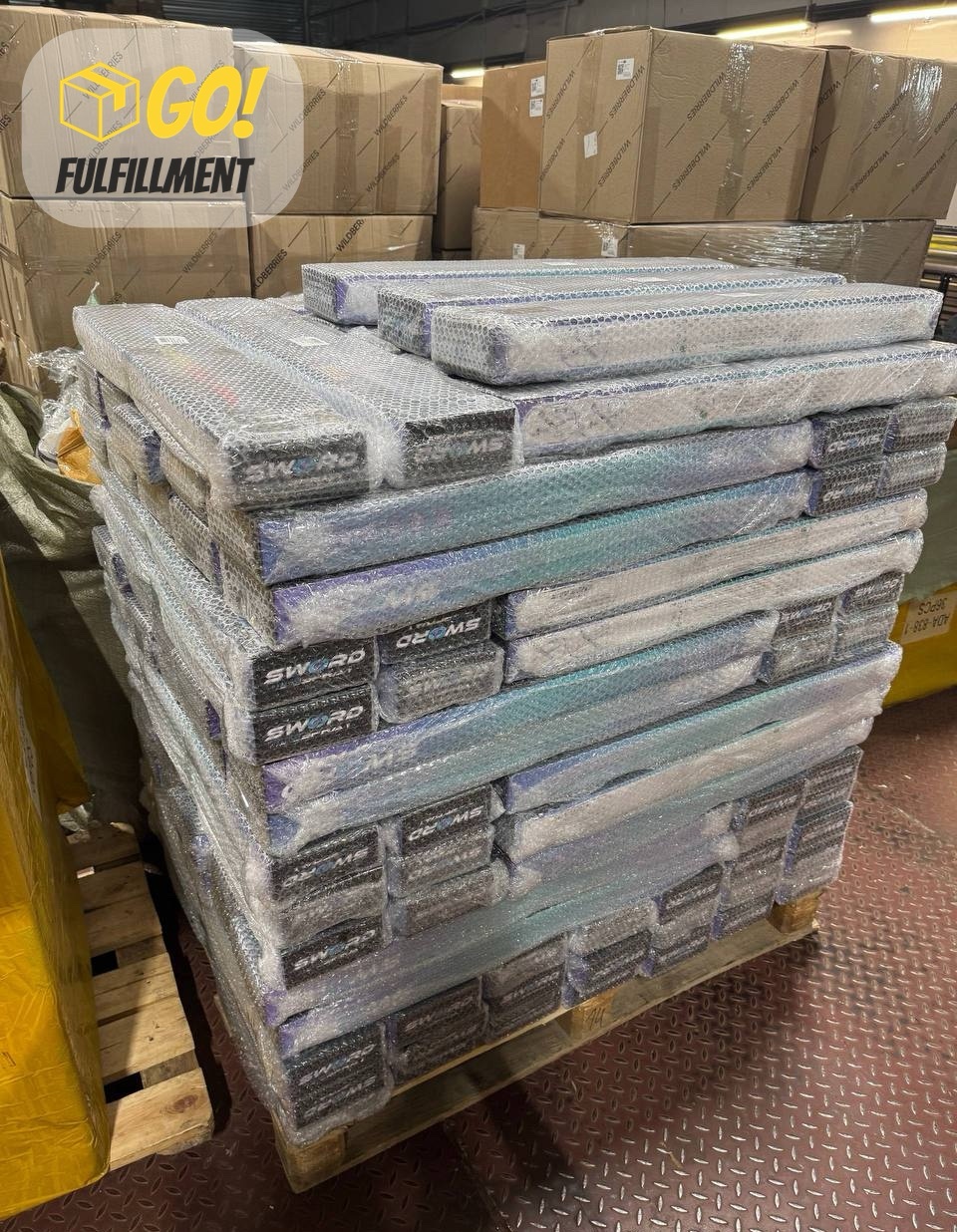 Упаковка детских игрушек на ФФ Гоу